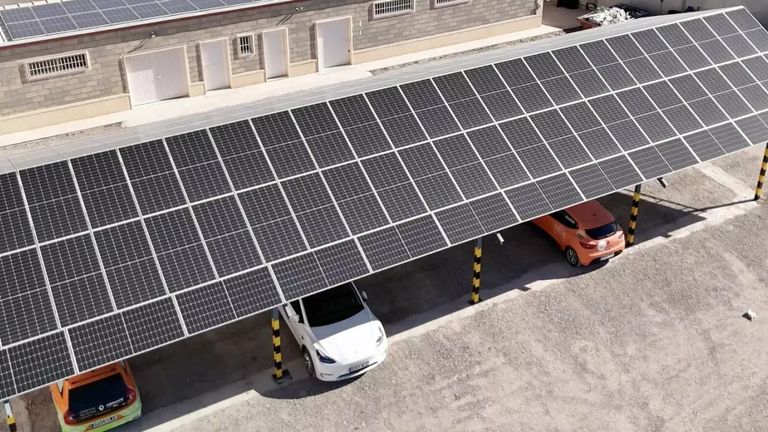 Instalación solar industrial en Novelda, Alicante