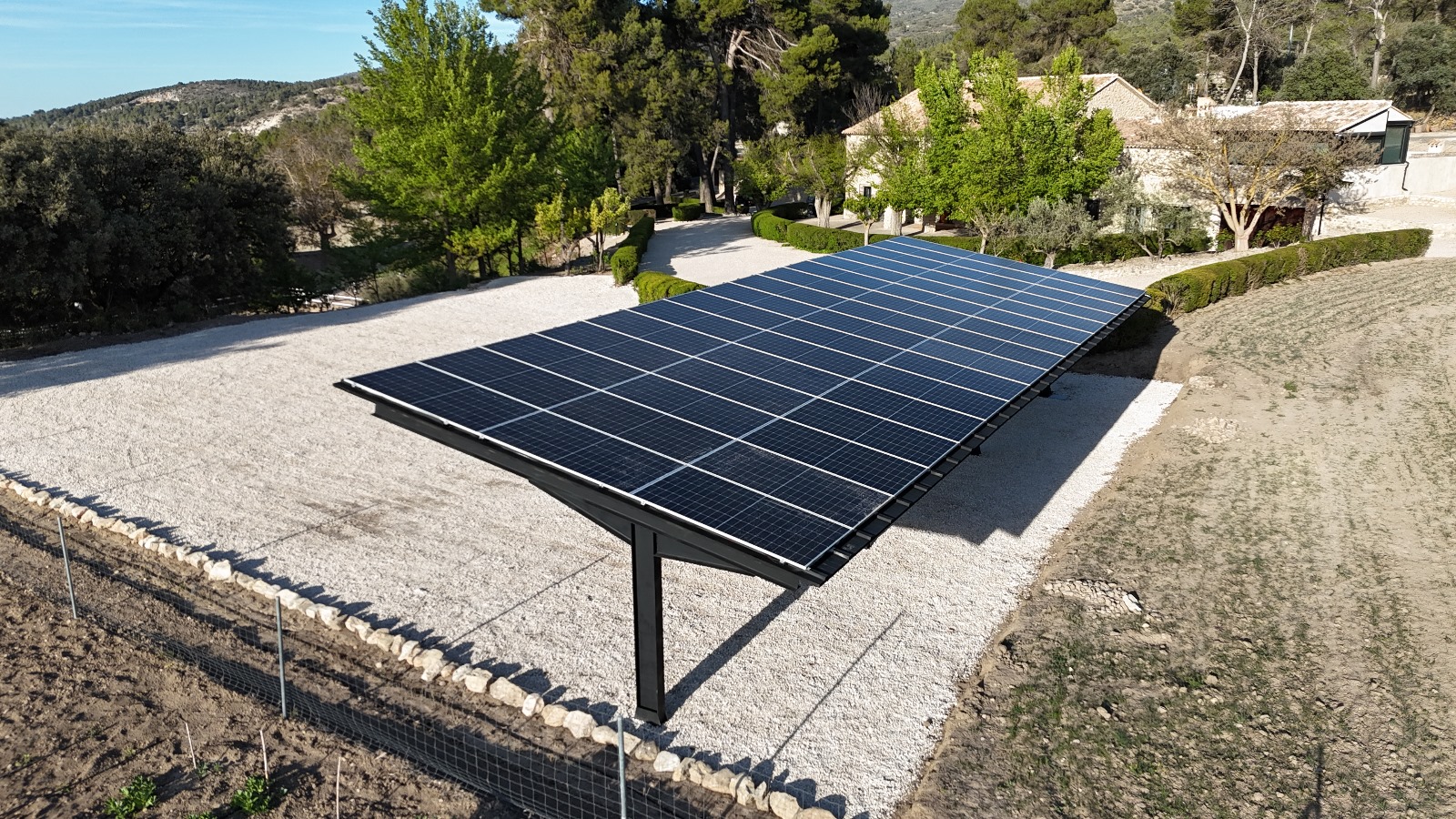 Pergola solar en Xixona