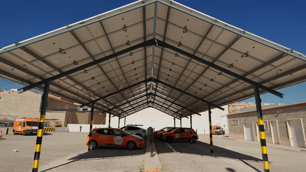 Pergola industrial en Novelda